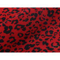 75D Poly Woven Memory Fabric With Leopard Print